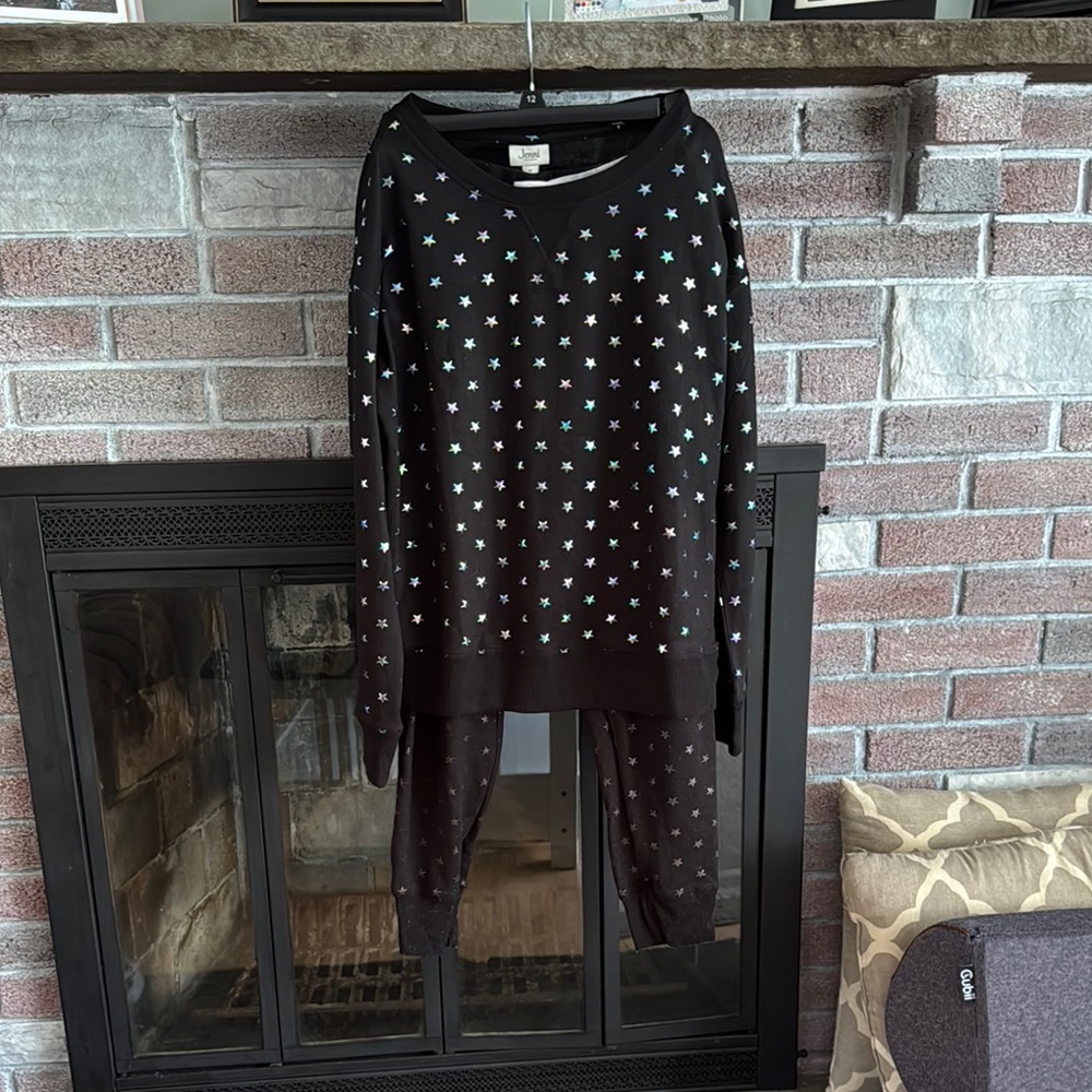 Jenni Black and White Polka Dot Skirt for Work